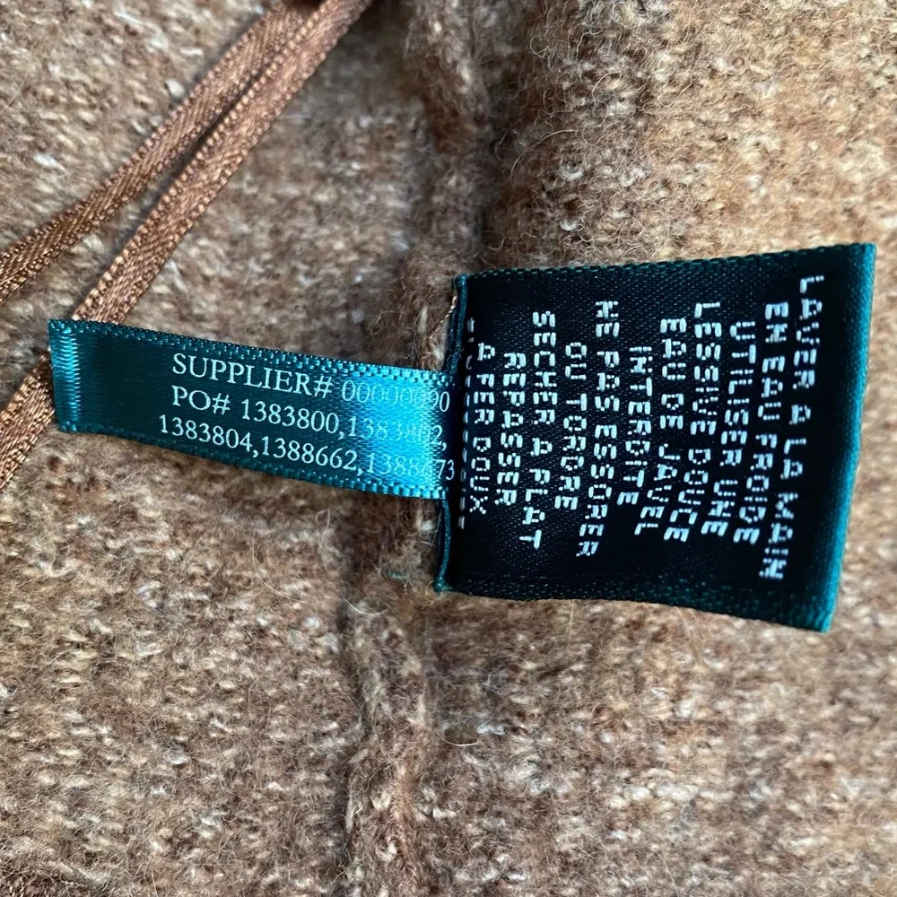 Ralph Lauren Wool Shawl Collar Girls Blazer